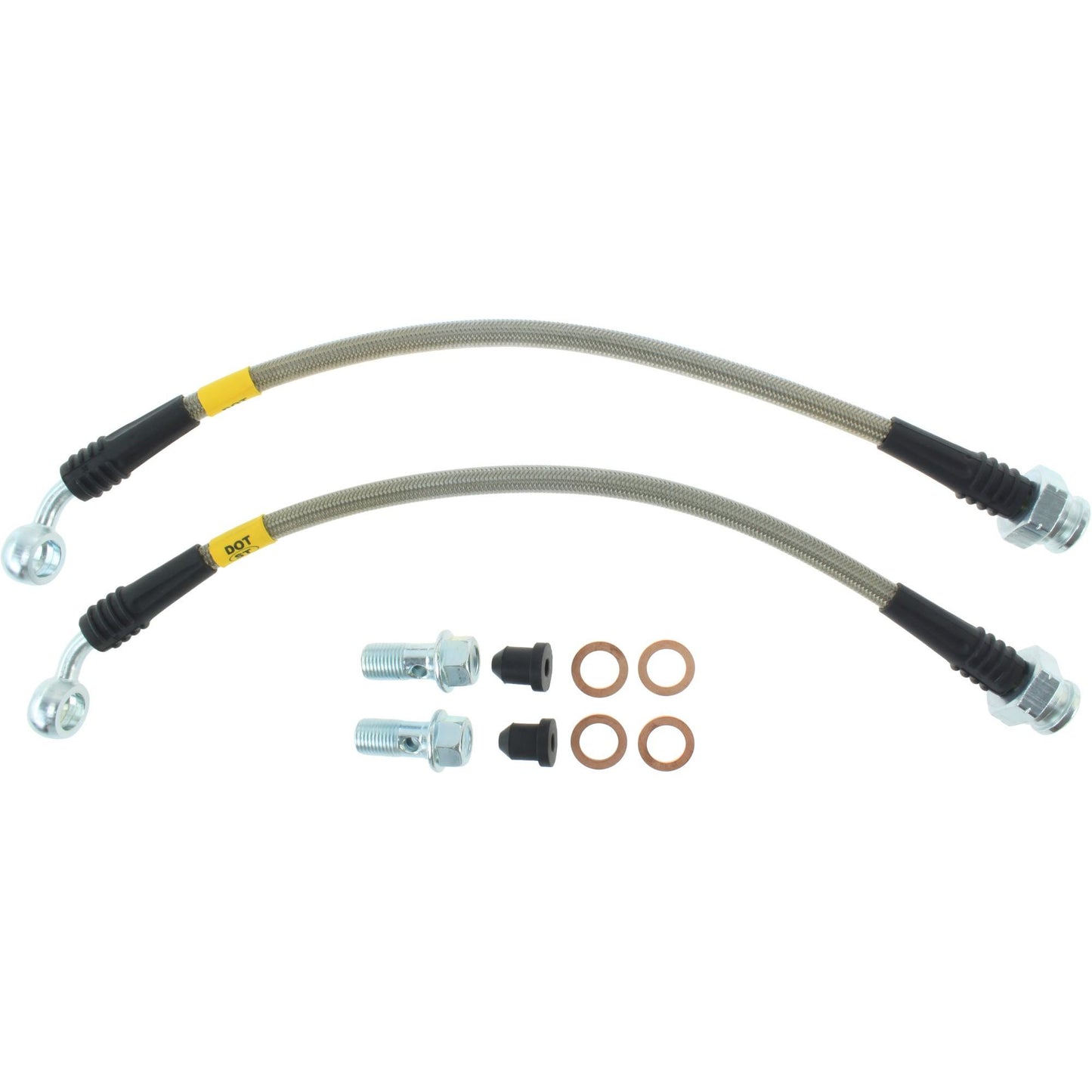 StopTech 05-13 Nissan Murano Stainless Steel Rear Brake Lines 950.42508