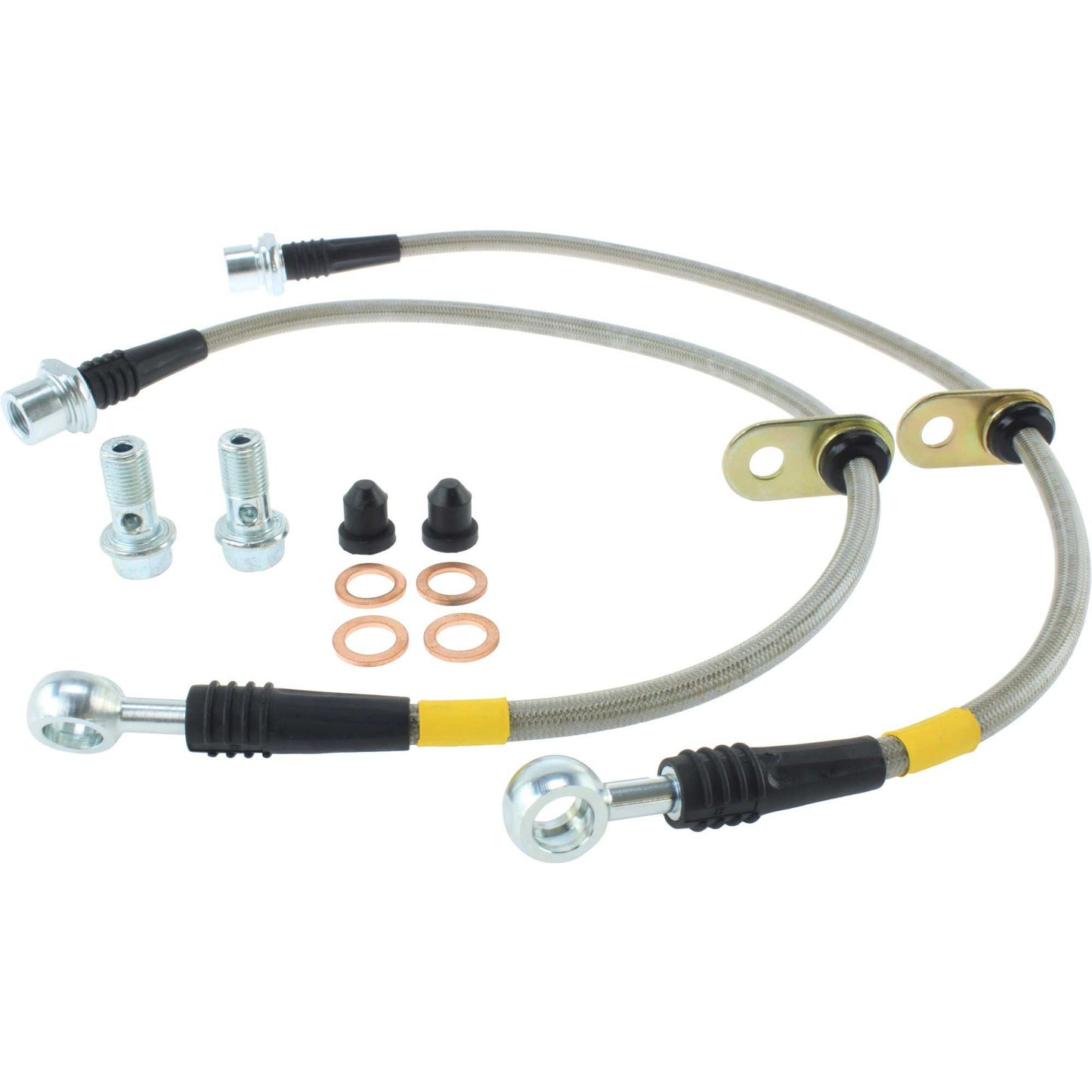 StopTech 04-06 Scion xB Stainless Steel Front Brake Lines 950.44011