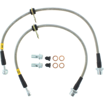StopTech 04-06 Scion xB Stainless Steel Front Brake Lines 950.44011