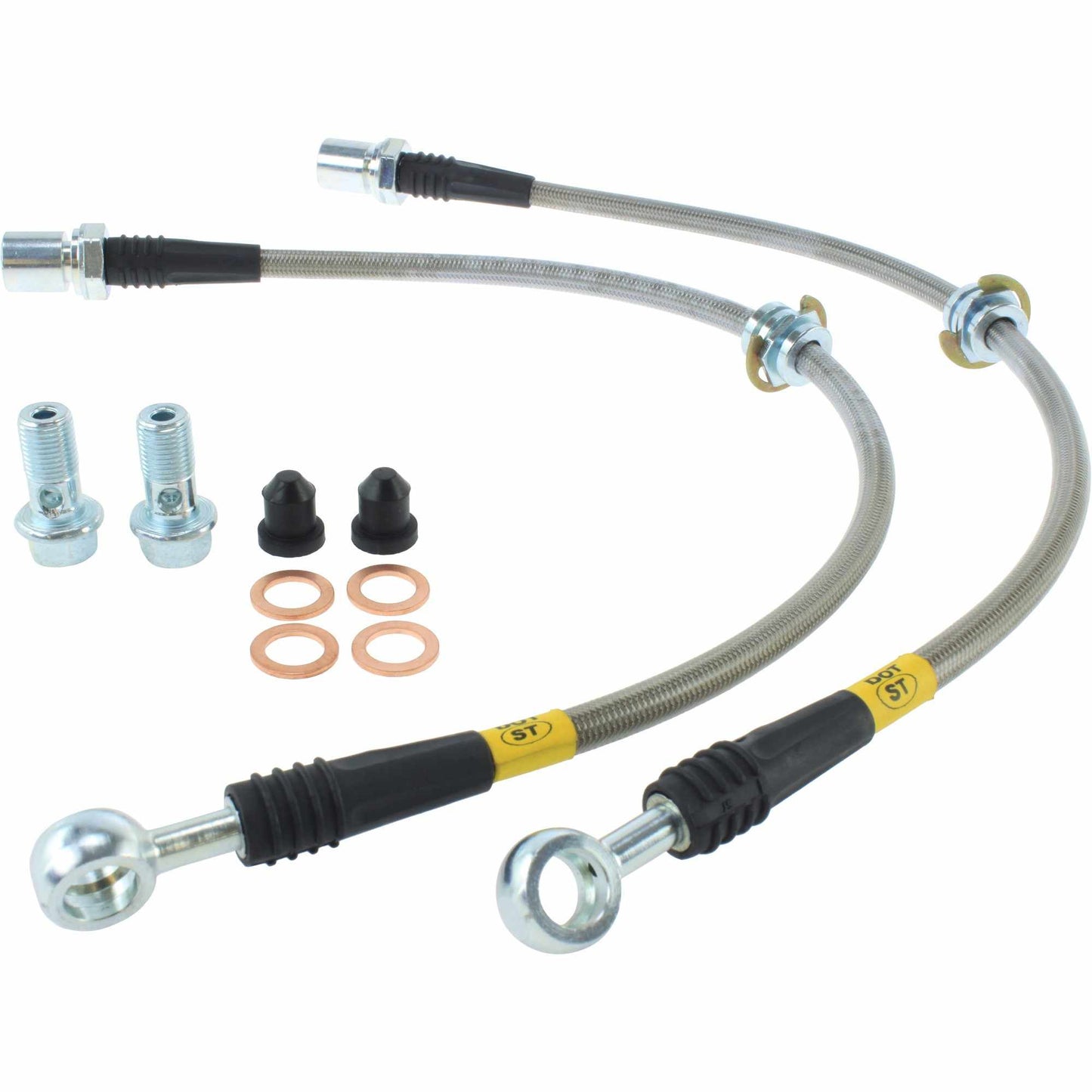 StopTech Stainless Steel Front Brake Lines 91-95 Toyota MR2 950.44013