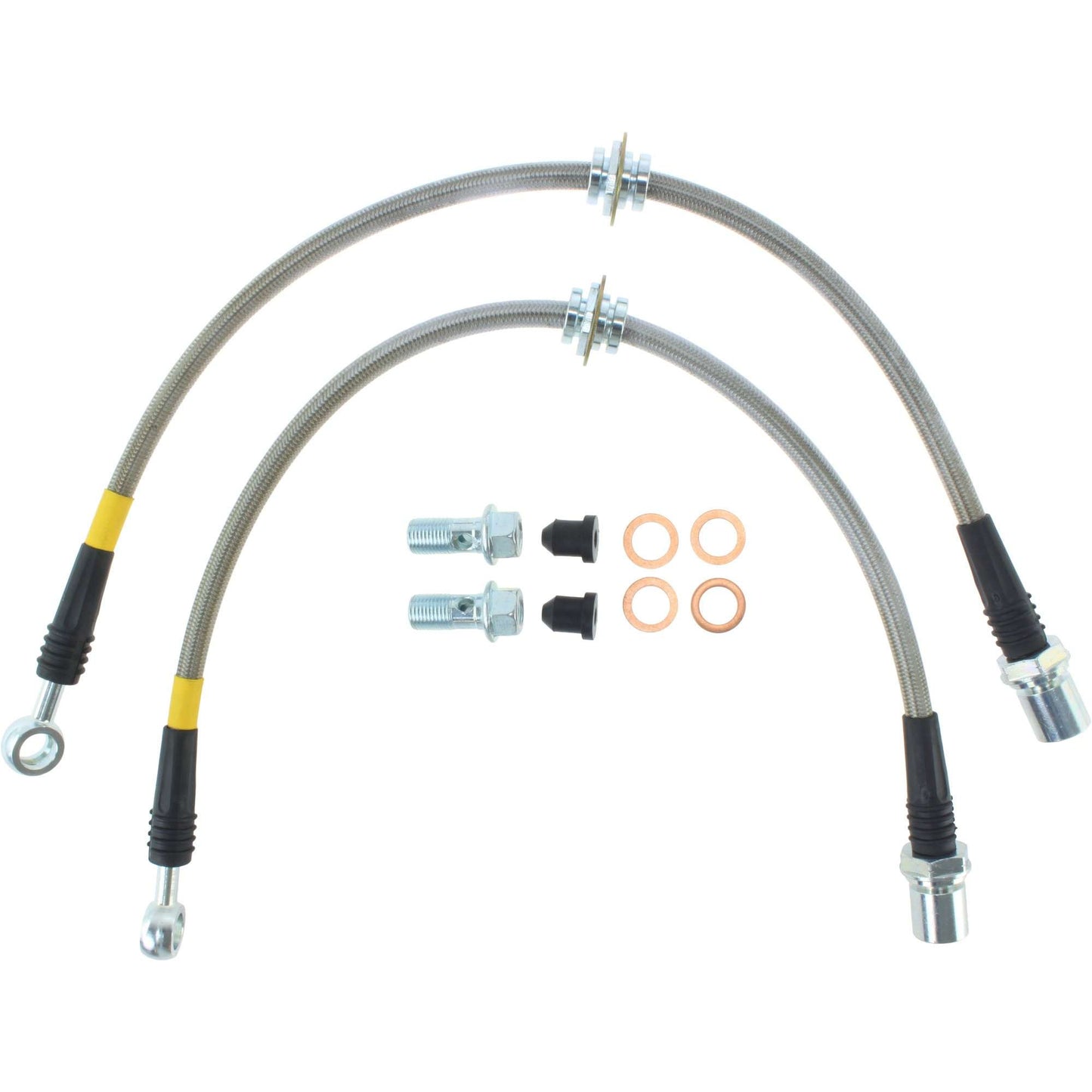 StopTech Stainless Steel Front Brake Lines 91-95 Toyota MR2 950.44013