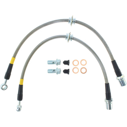 StopTech Stainless Steel Front Brake Lines 91-95 Toyota MR2 950.44013