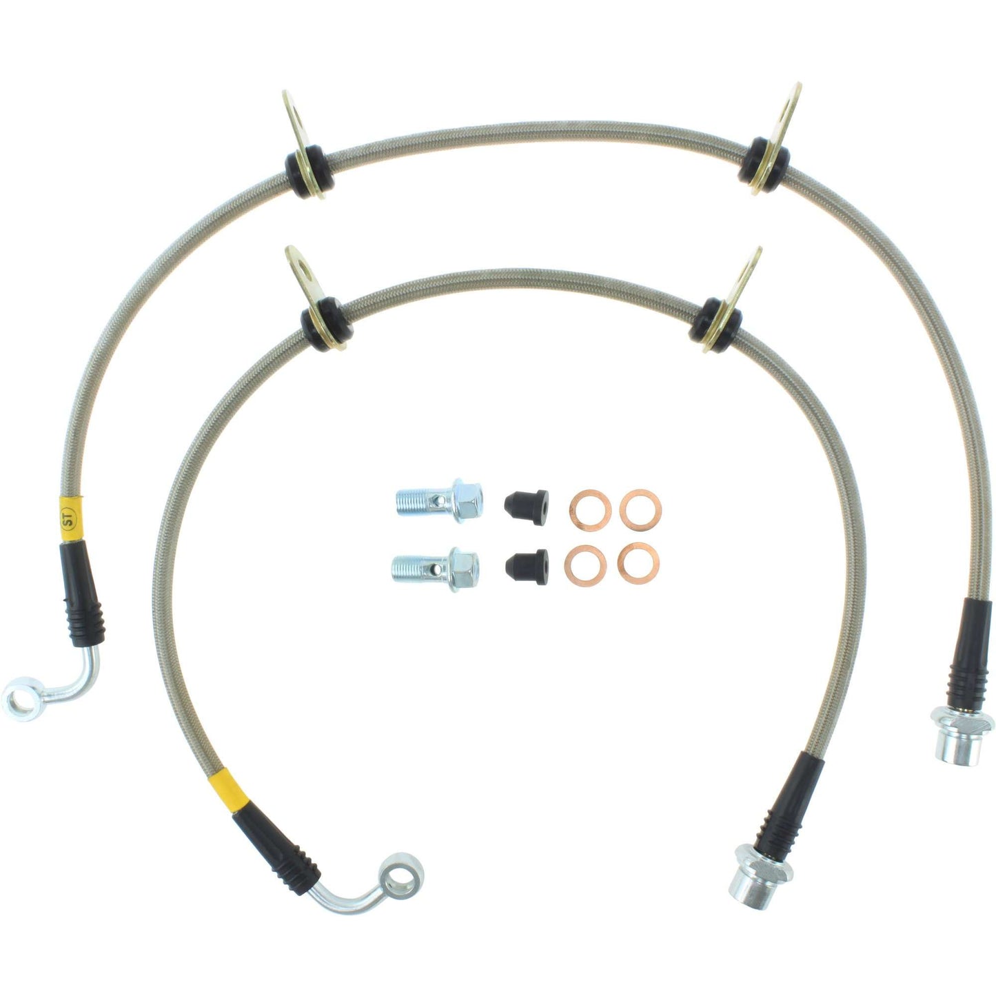 StopTech Stainless Steel Brake Line Kit - Front 950.44022