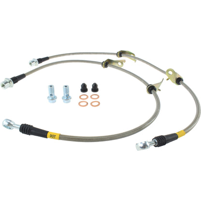 StopTech 11-17 Lexus CT200h Stainless Steel Front Brake Lines 950.44029