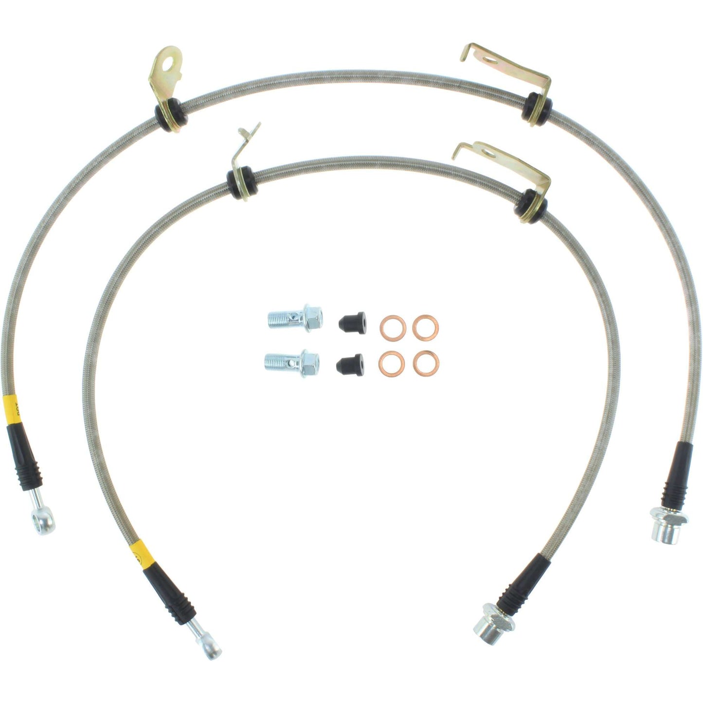 StopTech 11-17 Lexus CT200h Stainless Steel Front Brake Lines 950.44029