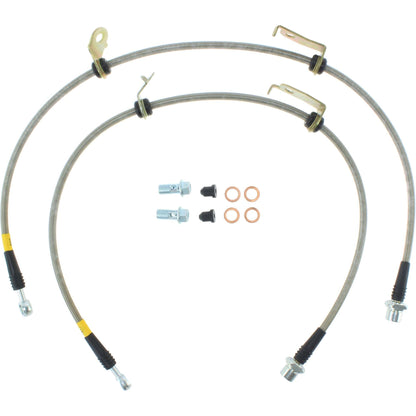 StopTech 11-17 Lexus CT200h Stainless Steel Front Brake Lines 950.44029