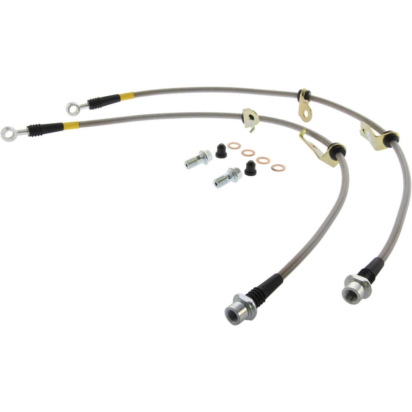 StopTech 06-17 Lexus HS250h / Toyota RAV4 Stainless Steel Front Brake Lines 950.44036