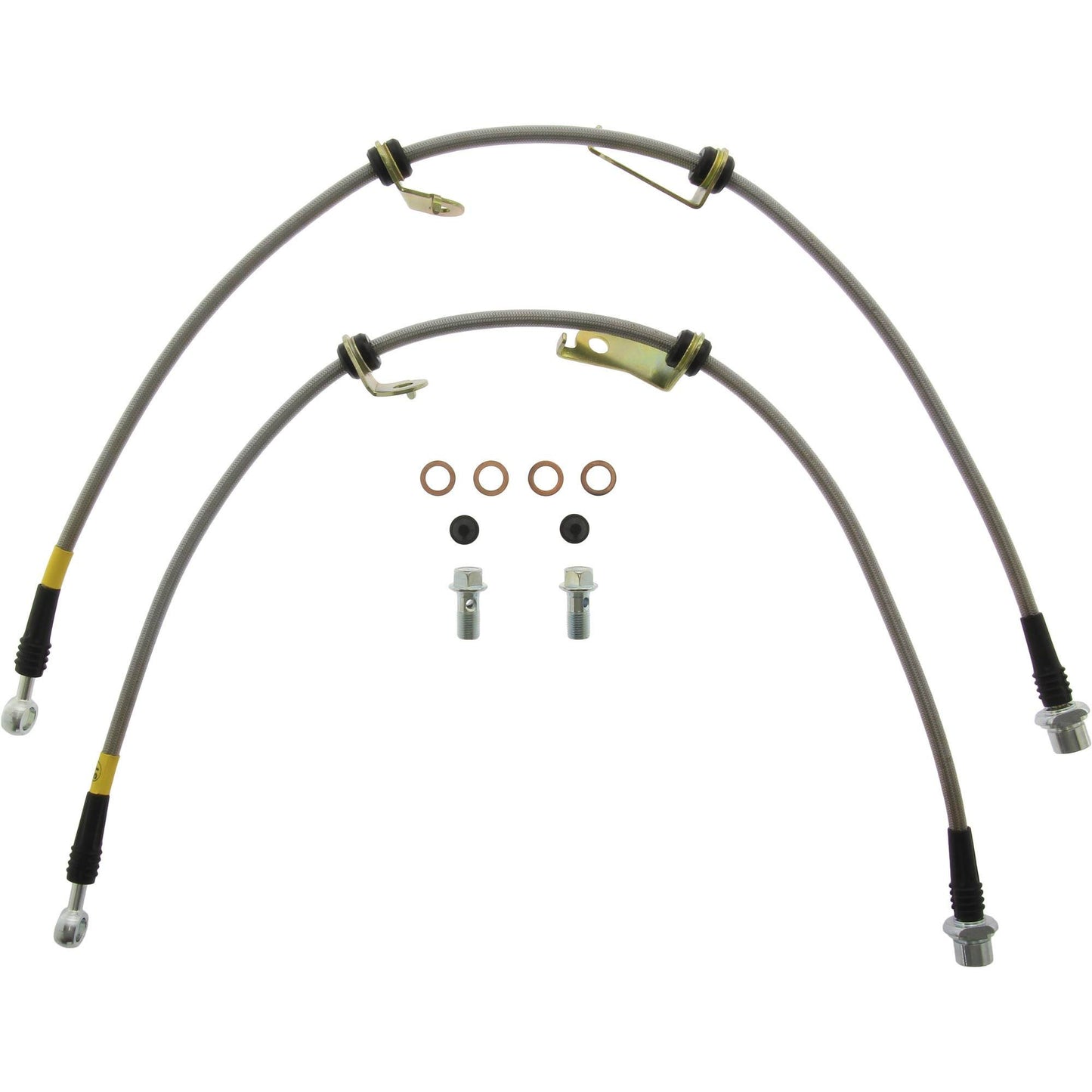 StopTech 06-17 Lexus HS250h / Toyota RAV4 Stainless Steel Front Brake Lines 950.44036