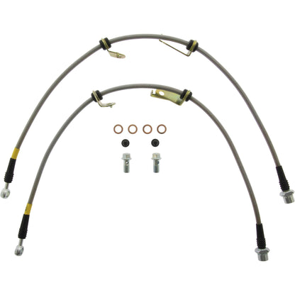 StopTech 06-17 Lexus HS250h / Toyota RAV4 Stainless Steel Front Brake Lines 950.44036