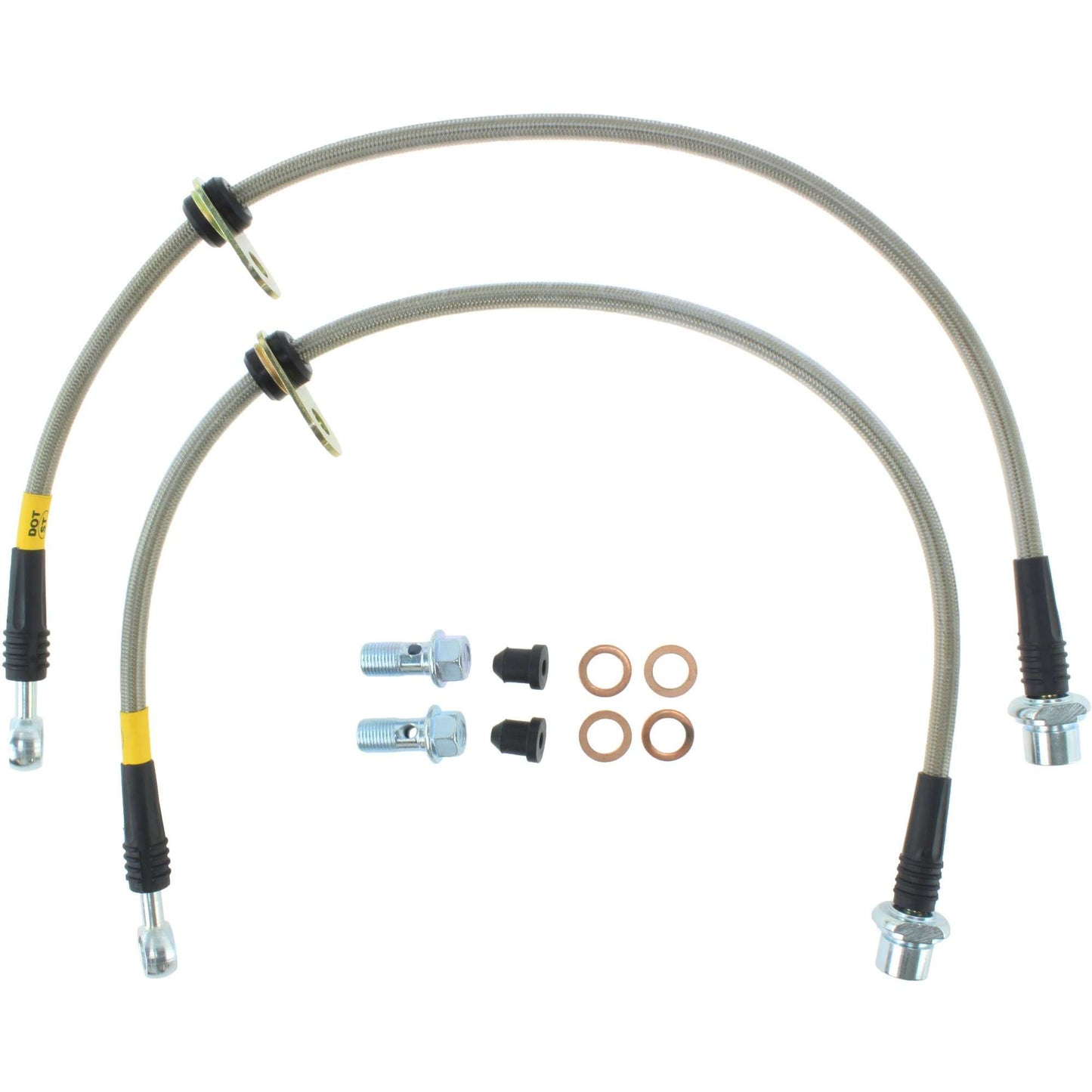 StopTech 92-01 Toyota Camry Stainless Steel Rear Brake Lines 950.44516