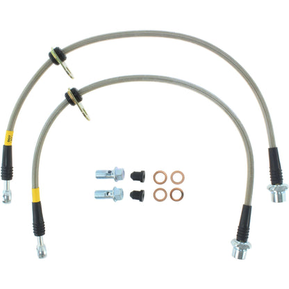 StopTech 92-01 Toyota Camry Stainless Steel Rear Brake Lines 950.44516