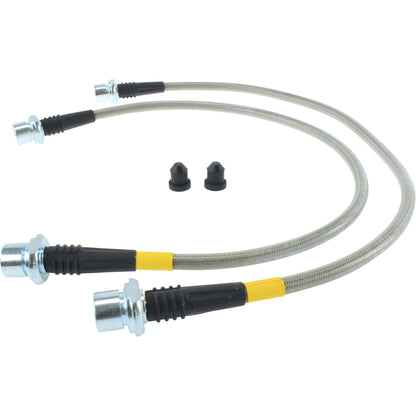 StopTech 05-17 Toyota Tacoma Stainless Steel Rear Brake Line Kit 950.44520