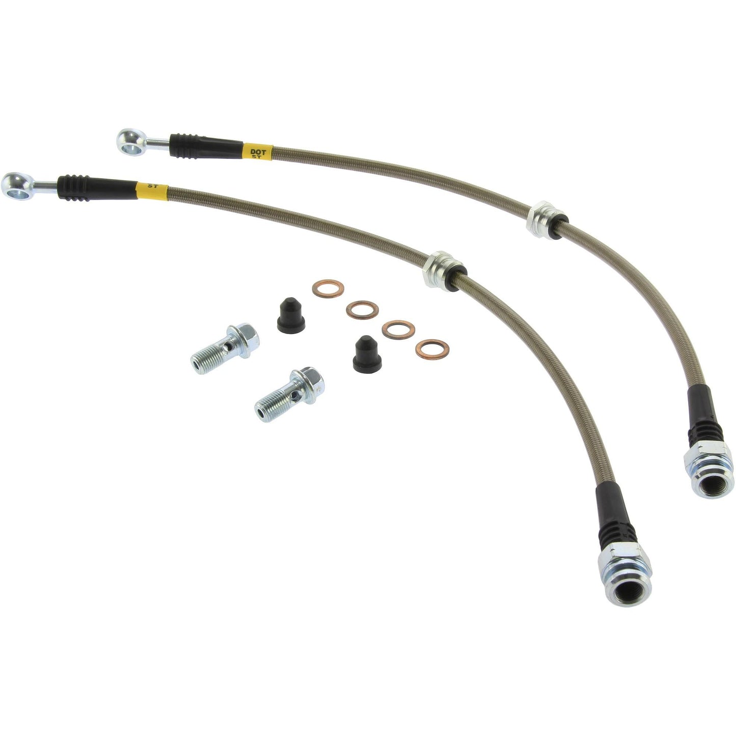 StopTech Stainless Steel Front Brake Lines for Big Brake Kit 950.45000