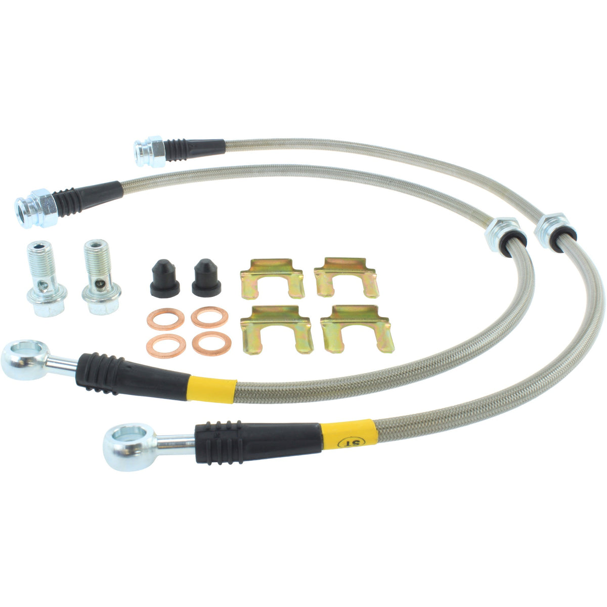 StopTech 95-99 Mitsubishi Eclipse Stainless Steel Rear Brake Lines 950.46004
