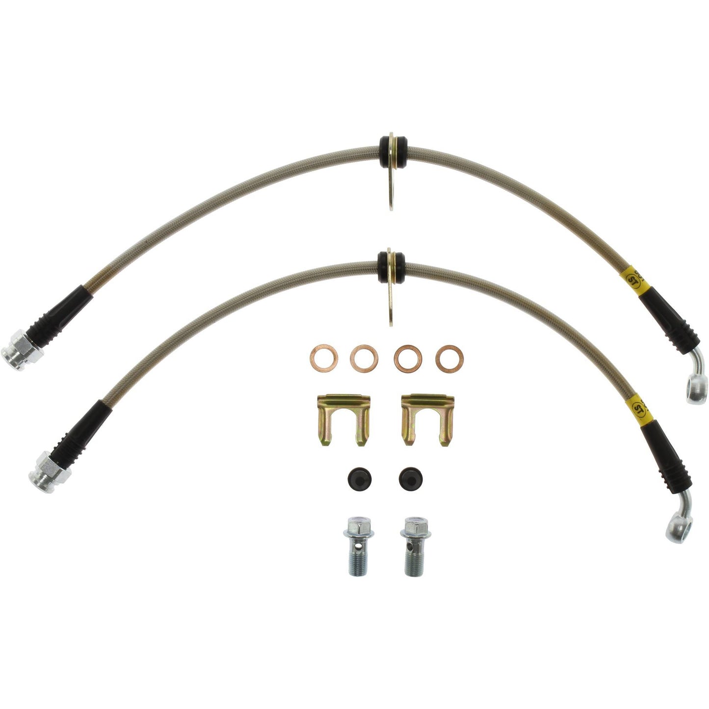 StopTech Stainless Steel Front Brake Lines Ford 950.61017