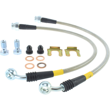 StopTech 00-05 Chevrolet Impala Stainless Steel Front Brake Lines 950.62002