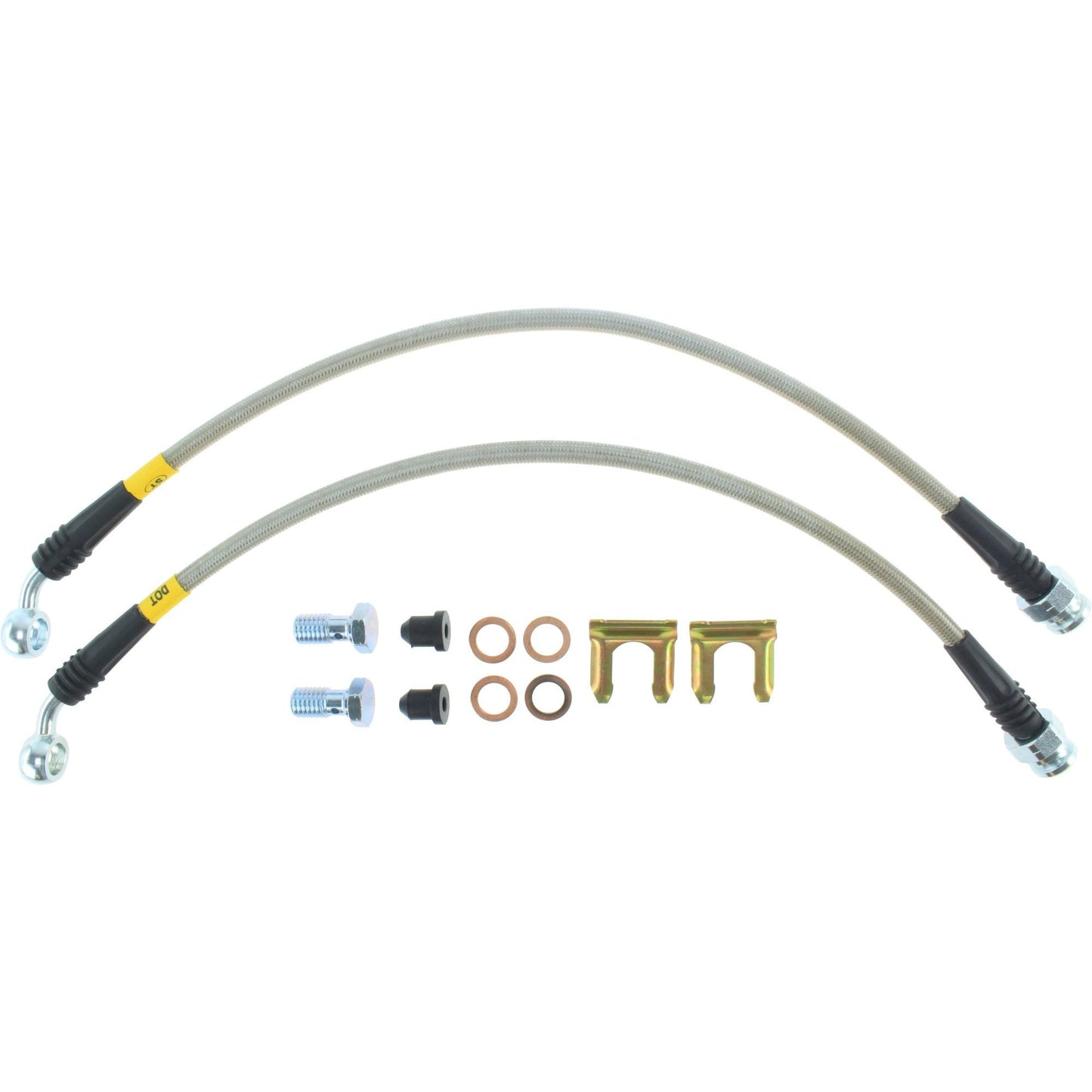 StopTech 00-05 Chevrolet Impala Stainless Steel Front Brake Lines 950.62002