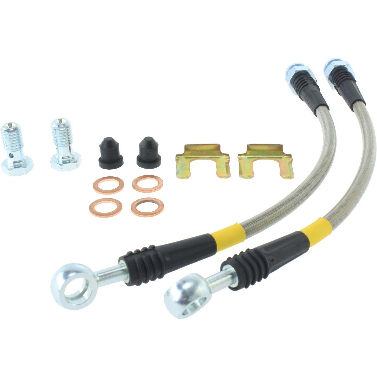 StopTech 12-16 Dodge Charger Stainless Steel Rear Brake Lines 950.62502