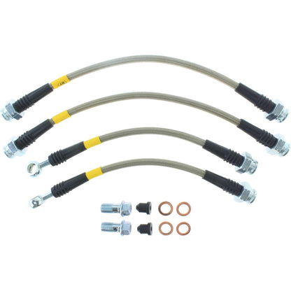 StopTech 04-06 Pontiac GTO Stainless Steel Rear Brake Lines 950.62504