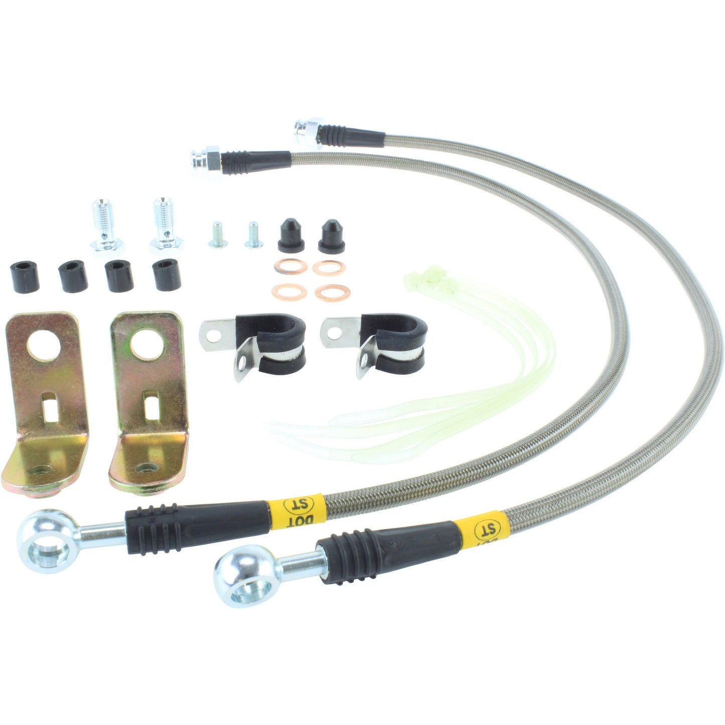 StopTech Stainless Steel Brake Line Kit - Front 950.65001