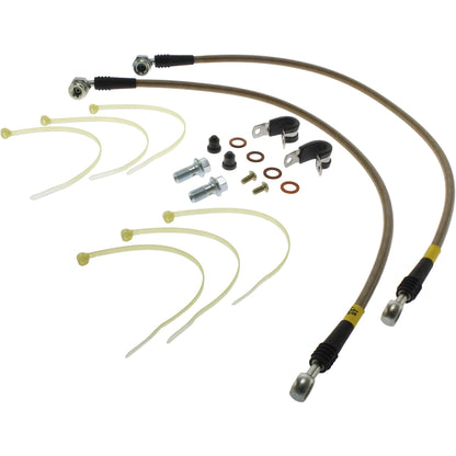 StopTech Stainless Steel Front Brake Line Kit 950.65005
