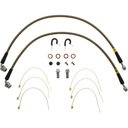 StopTech Stainless Steel Front Brake Line Kit 950.65005
