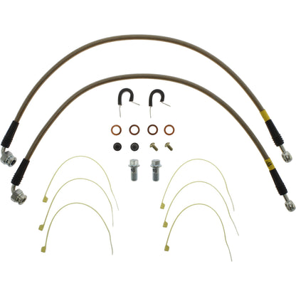 StopTech Stainless Steel Front Brake Line Kit 950.65005