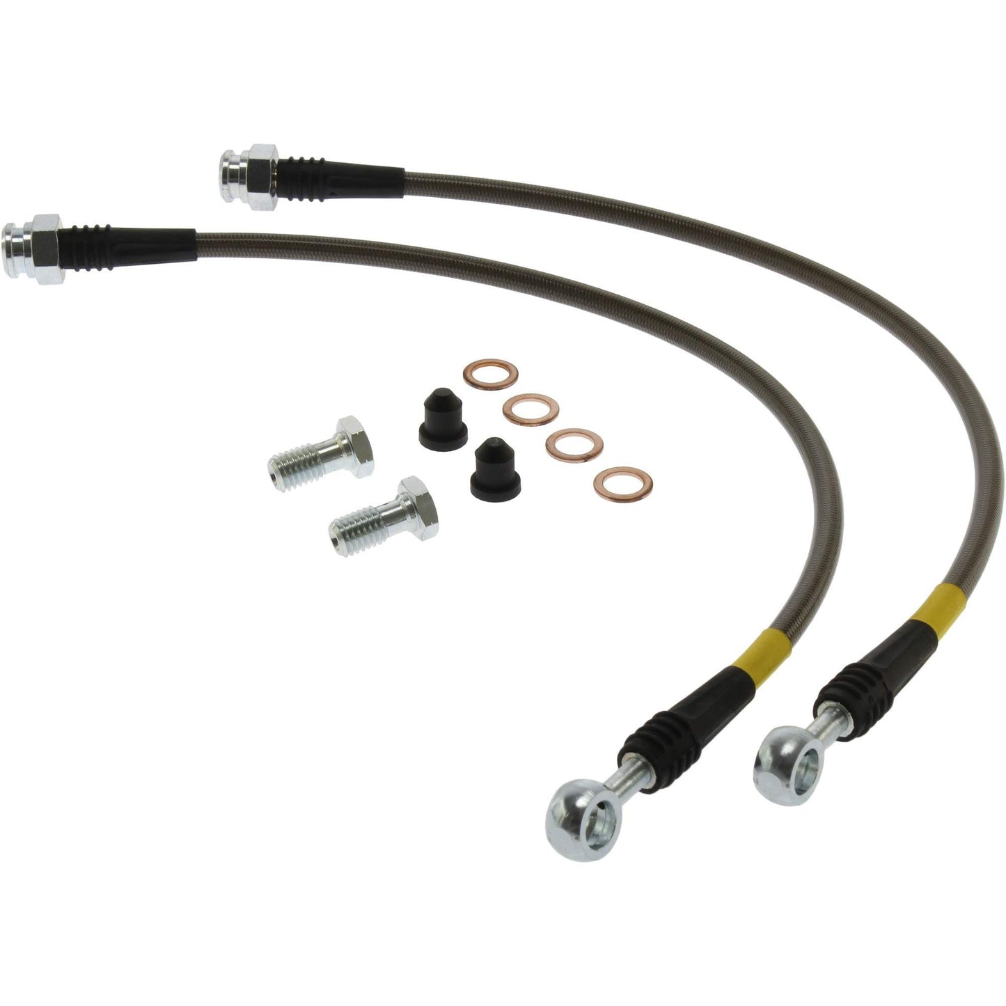 StopTech 02-06 Chevrolet Avalanche 2500 / 00-06 GMC Yukon 2500 Stainless Steel Rear Brake Lines 950.66501