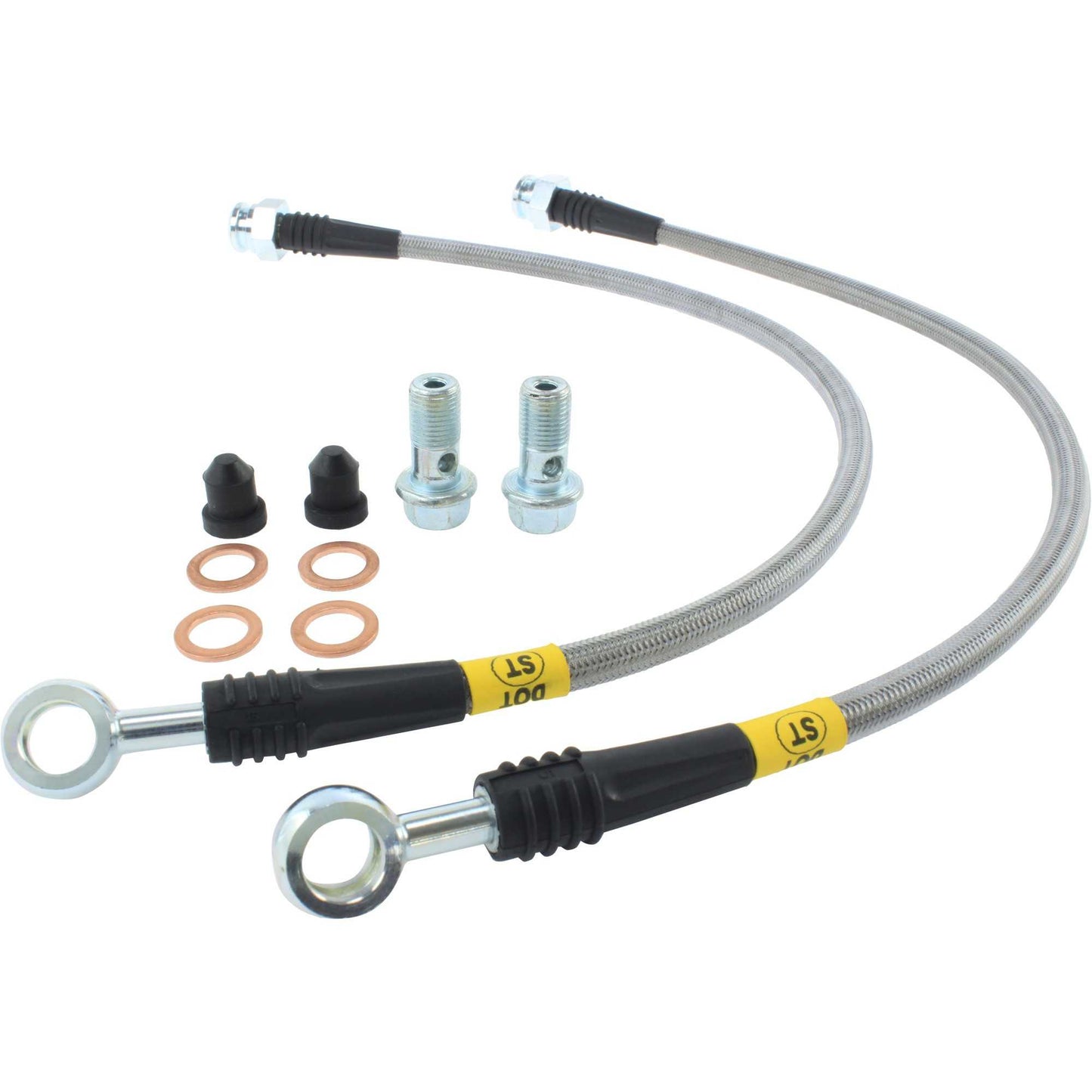StopTech 2005 Chevrolet/GMC Silverado/Sierra 1500 Stainless Steel Rear Brake Lines 950.66509