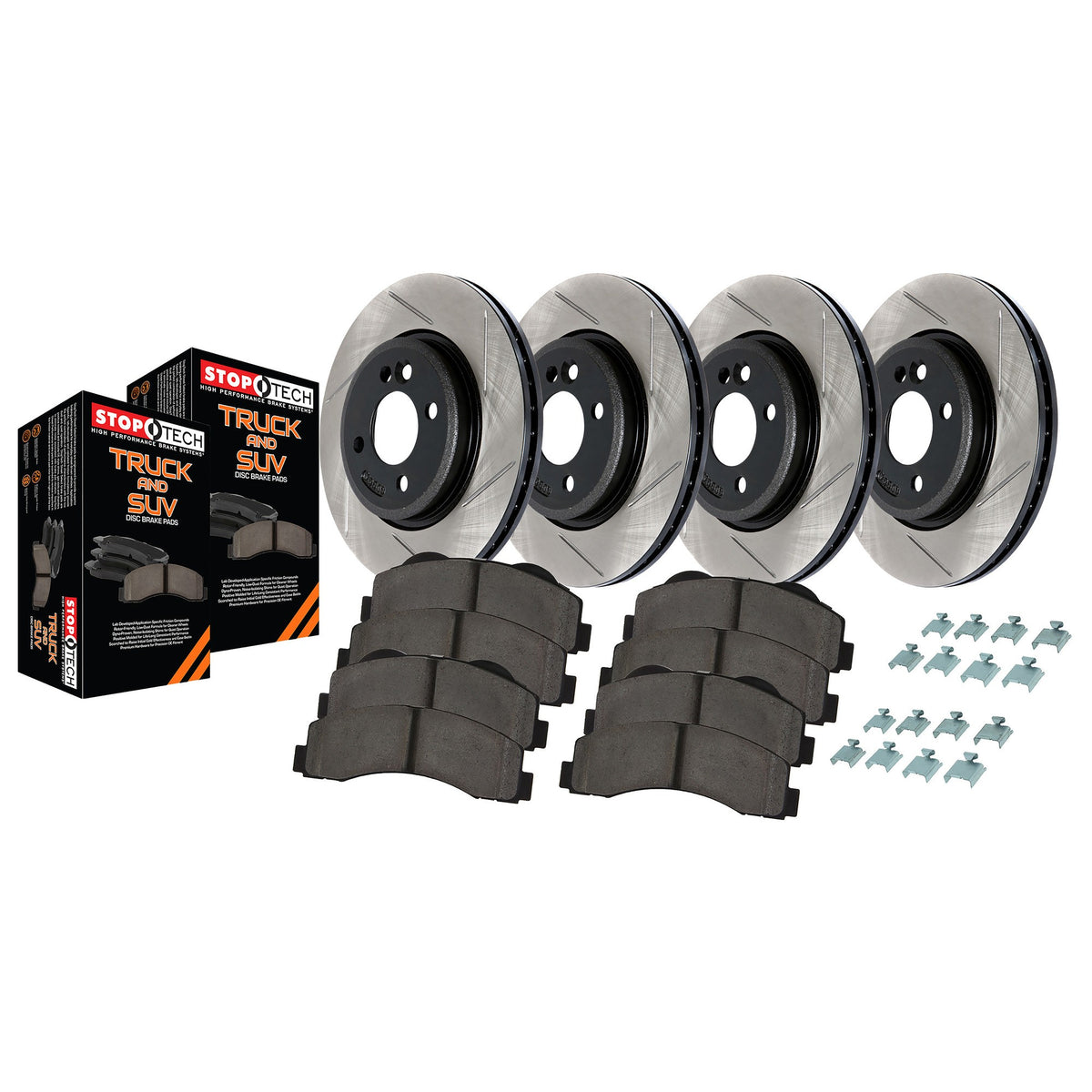 Truck Axle Pack, Slotted, 4 Wheel 967.66014