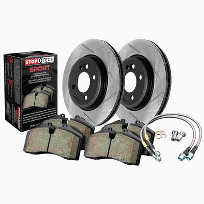 StopTech Sport Axle Pack Slotted Rotor Front