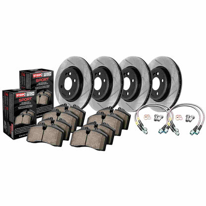 Sport Axle Pack, Slotted, 4 Wheel 977.40017