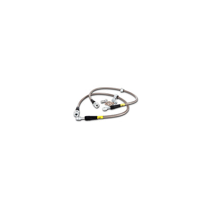 StopTech Sport Axle Pack Slotted Rotor; Rear