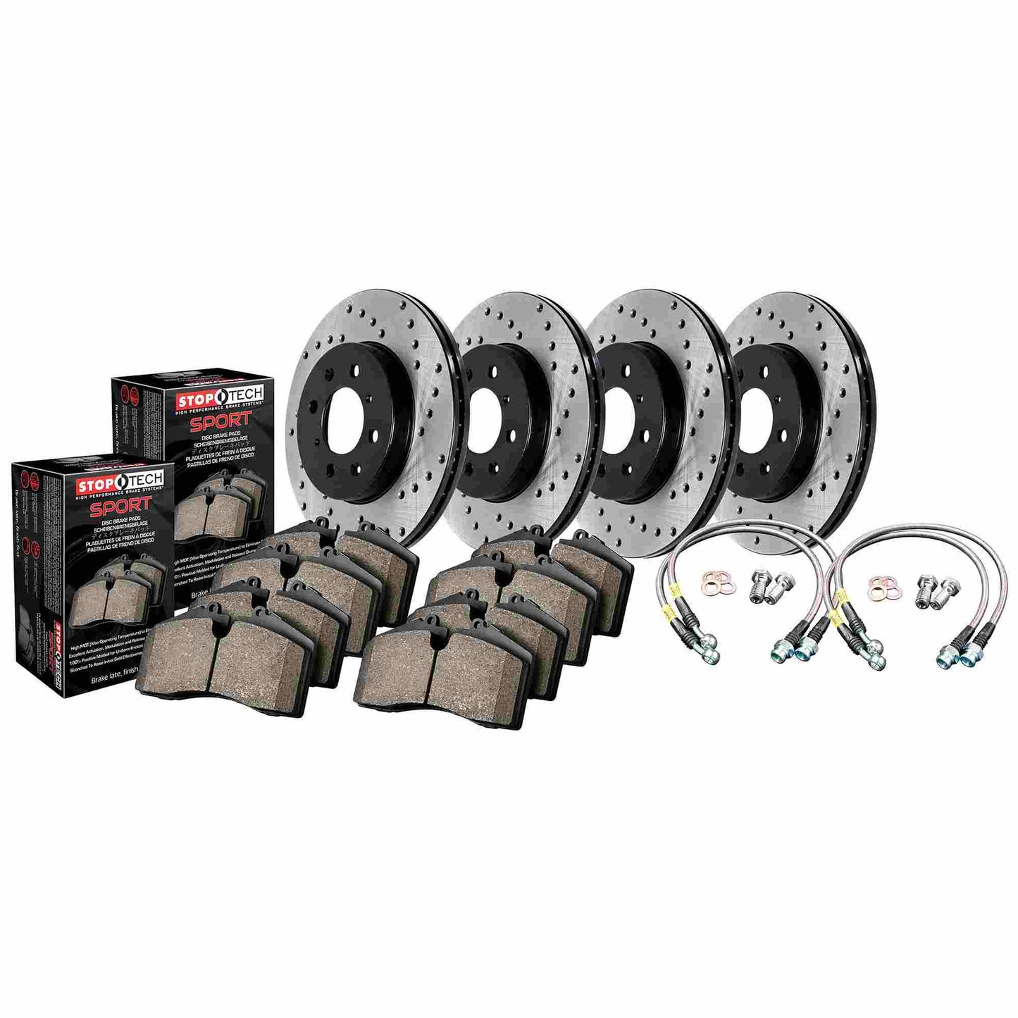 StopTech Disc Brake Pad And Rotor Kit