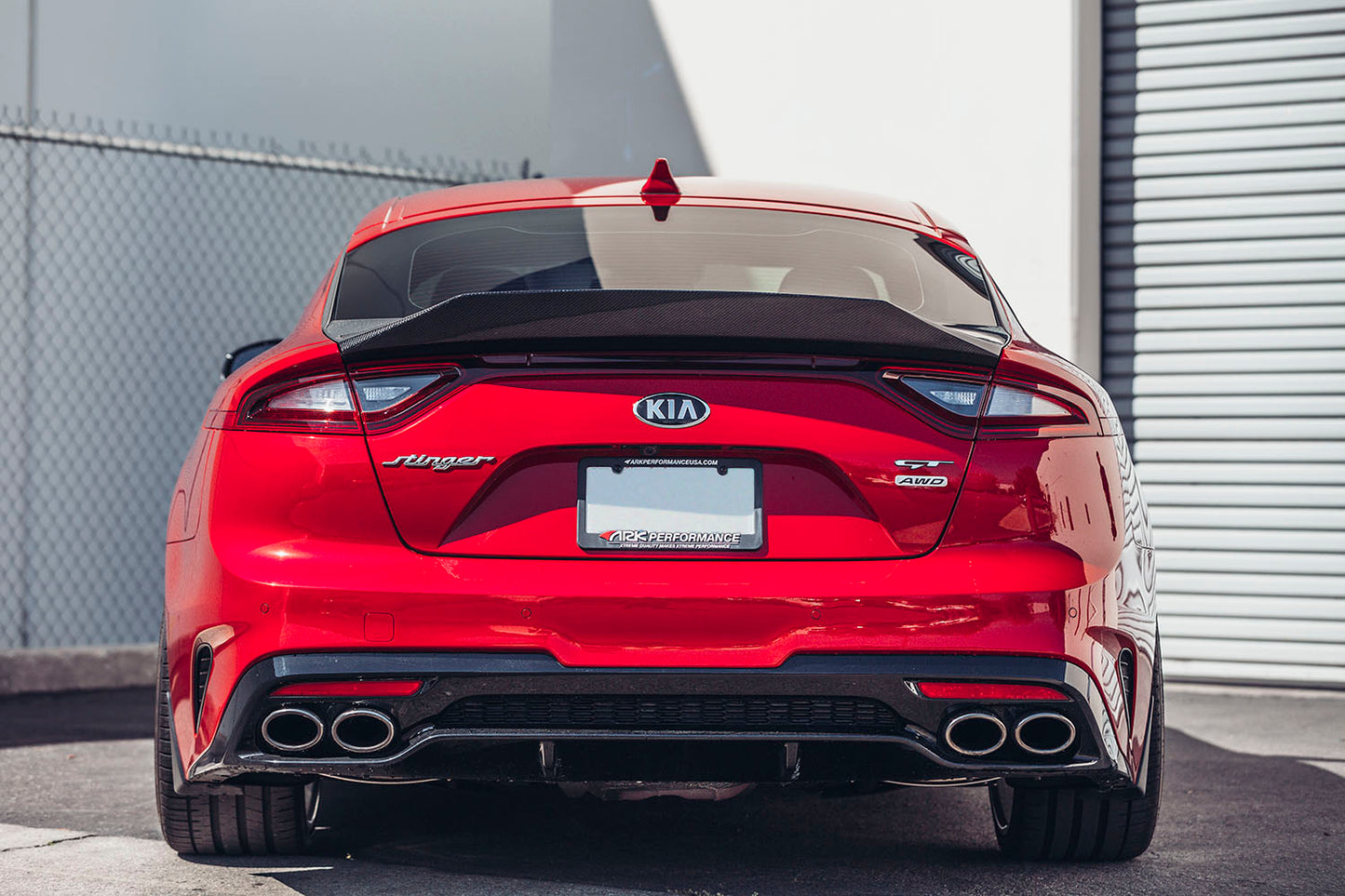 ARK 2018-2022 Kia Stinger Carbon Fiber Rear Trunk Decklid Type-C