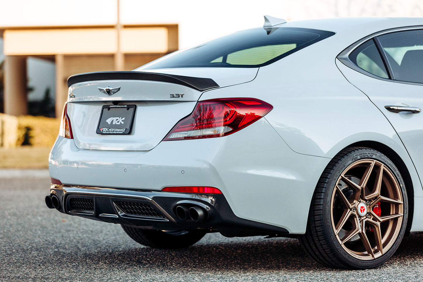 ARK 2019-2021 Genesis G70 Carbon Fiber Rear Spoiler A-Style