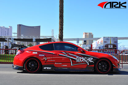 ARK 2010-2016 Hyundai Genesis Coupe C-FX Carbon Fiber Side Skirt