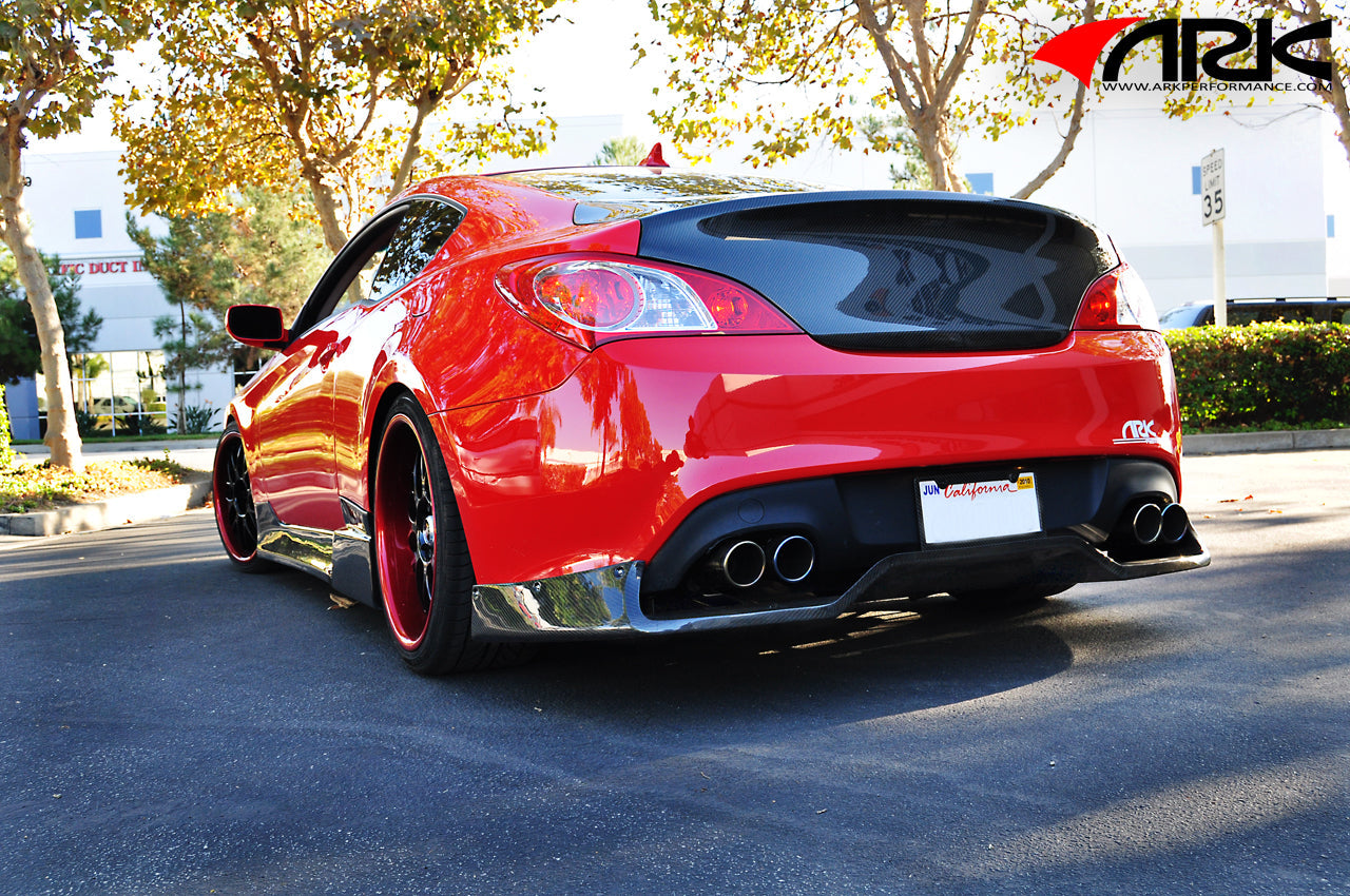 ARK 2010-2016 Hyundai Genesis Coupe C-FX Carbon Fiber Rear Diffuser