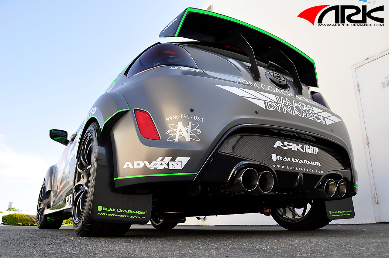 ARK 2012-2017 Hyundai Veloster C-FX Carbon Fiber Rear Diffuser