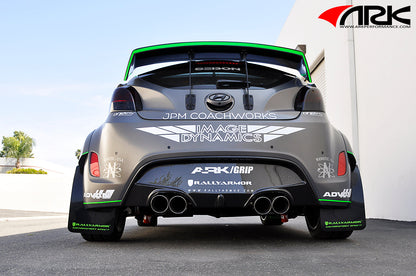 ARK 2012-2017 Hyundai Veloster C-FX Carbon Fiber Rear Diffuser