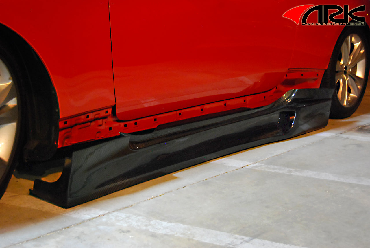 ARK 2010-2016 Hyundai Genesis Coupe C-FX Carbon Fiber Side Skirt