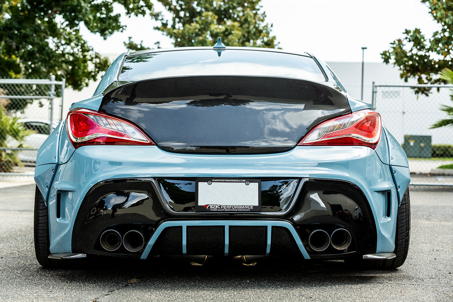 ARK 2010-2016 Hyundai Genesis Coupe C-FX Carbon Fiber Trunk