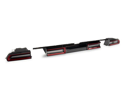 Raxiom 08-14 Dodge Challenger LED Tail Lights- BlkHousing Red Lens CH15224