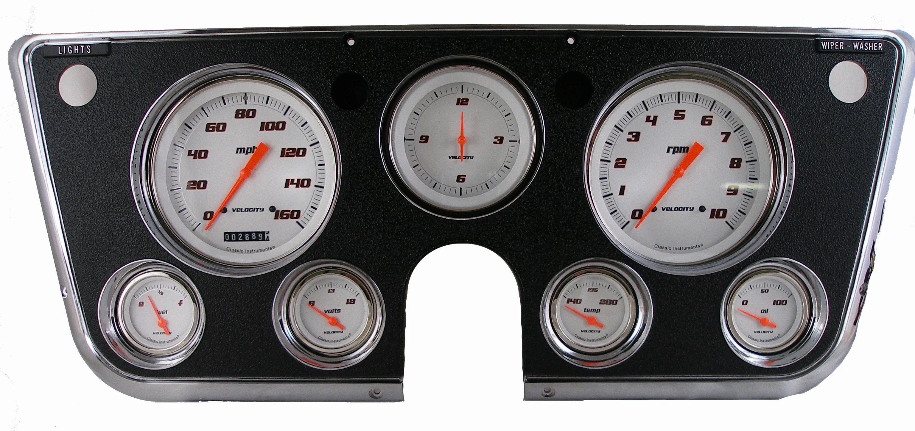 Classic Instruments 67-72 Chevy Truck Velocity Gauge Kits Analog Gauge Kits main image