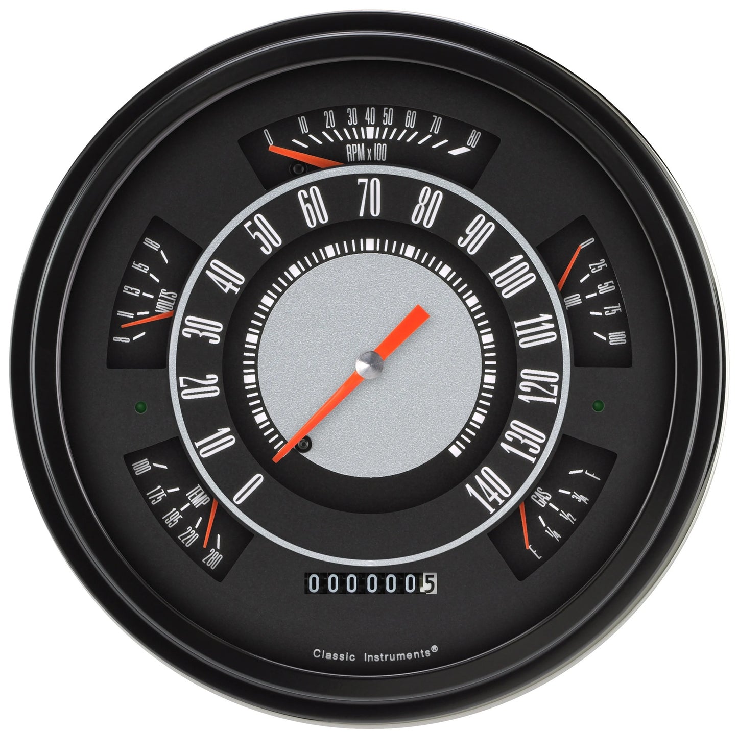 CLASSIC INSTRUMENTS 66-77 Ford Bronco Original Gauge Set Gauges and Accessories Gauge Kits main image
