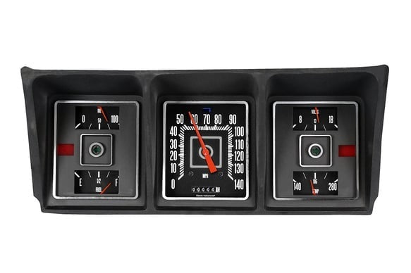 Classic Instruments 73-79 Ford P/U Gauge Set Black Gauge Kits Analog Gauge Kits main image