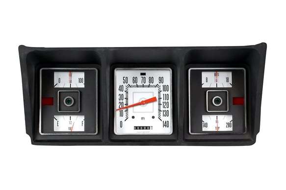 Classic Instruments 73-79 Ford P/U Gauge Set White Gauge Kits Analog Gauge Kits main image