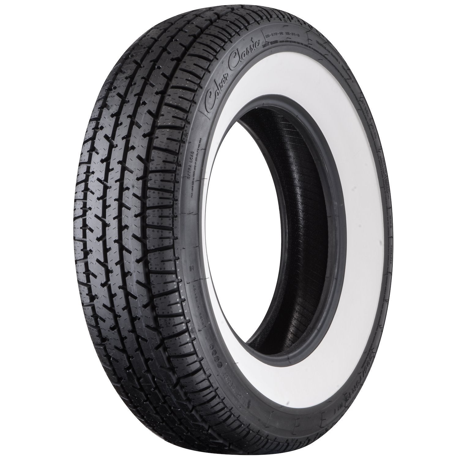 Coker Tire Tire P205/75R15 Classic SS 2-1/2 WW Tires and Tubes Tires main image