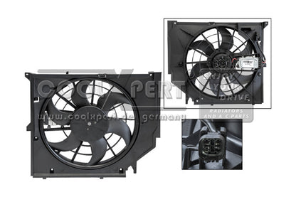 CoolXPert Engine Cooling Fan Motor