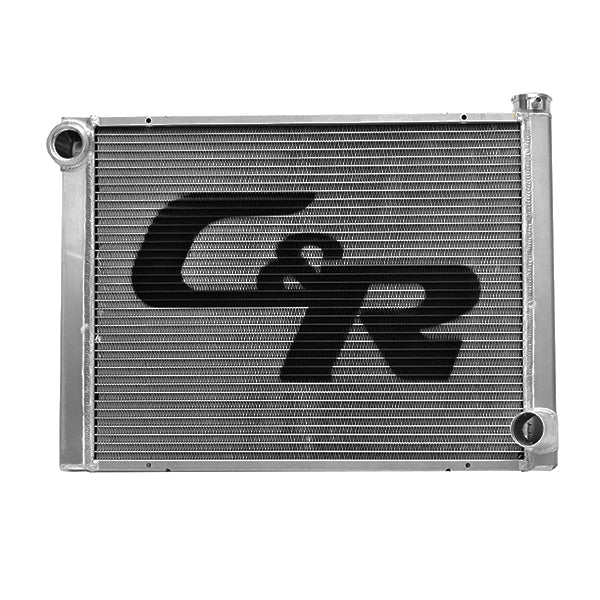 C and R Racing Radiators Radiator 18.5x31 Single Pass Low Outlet Open Radiators Radiators main image